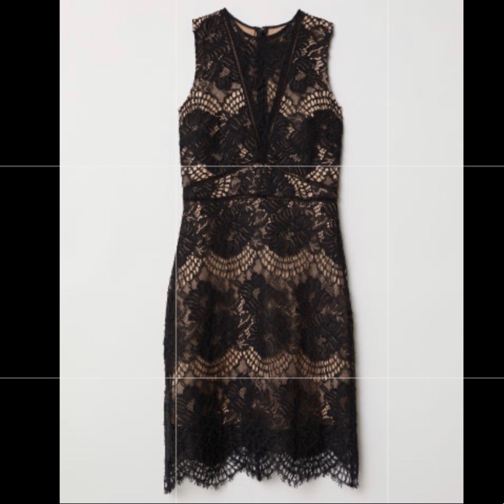 H&M Lace Cocktail Dress
